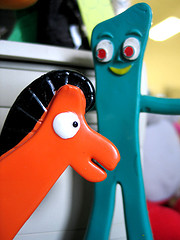 Yay for bendable toys, not bendable people! (Photo credit: Looking Glass on Flickr)